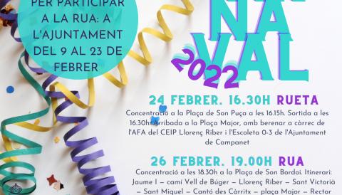 cartell carnaval 2022