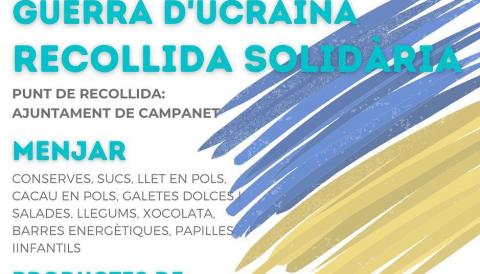 RECOLLIDA SOLIDÀRIA
