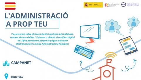 cartell administració